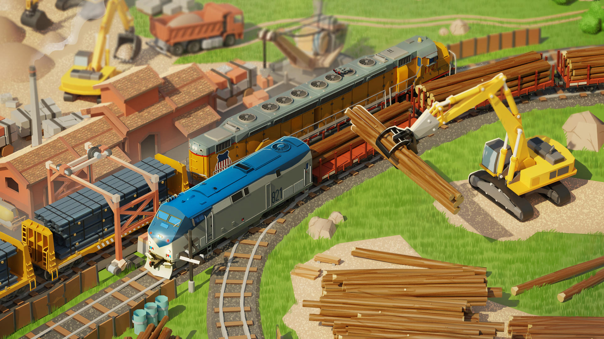 Train Station 2: Rail Tycoon Game Screenshot