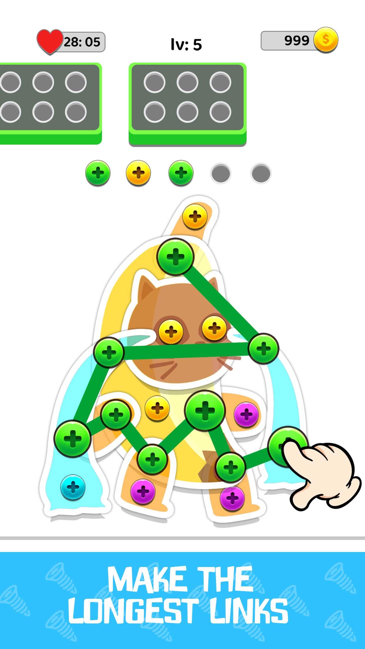 Connect em Screw Game Screenshot