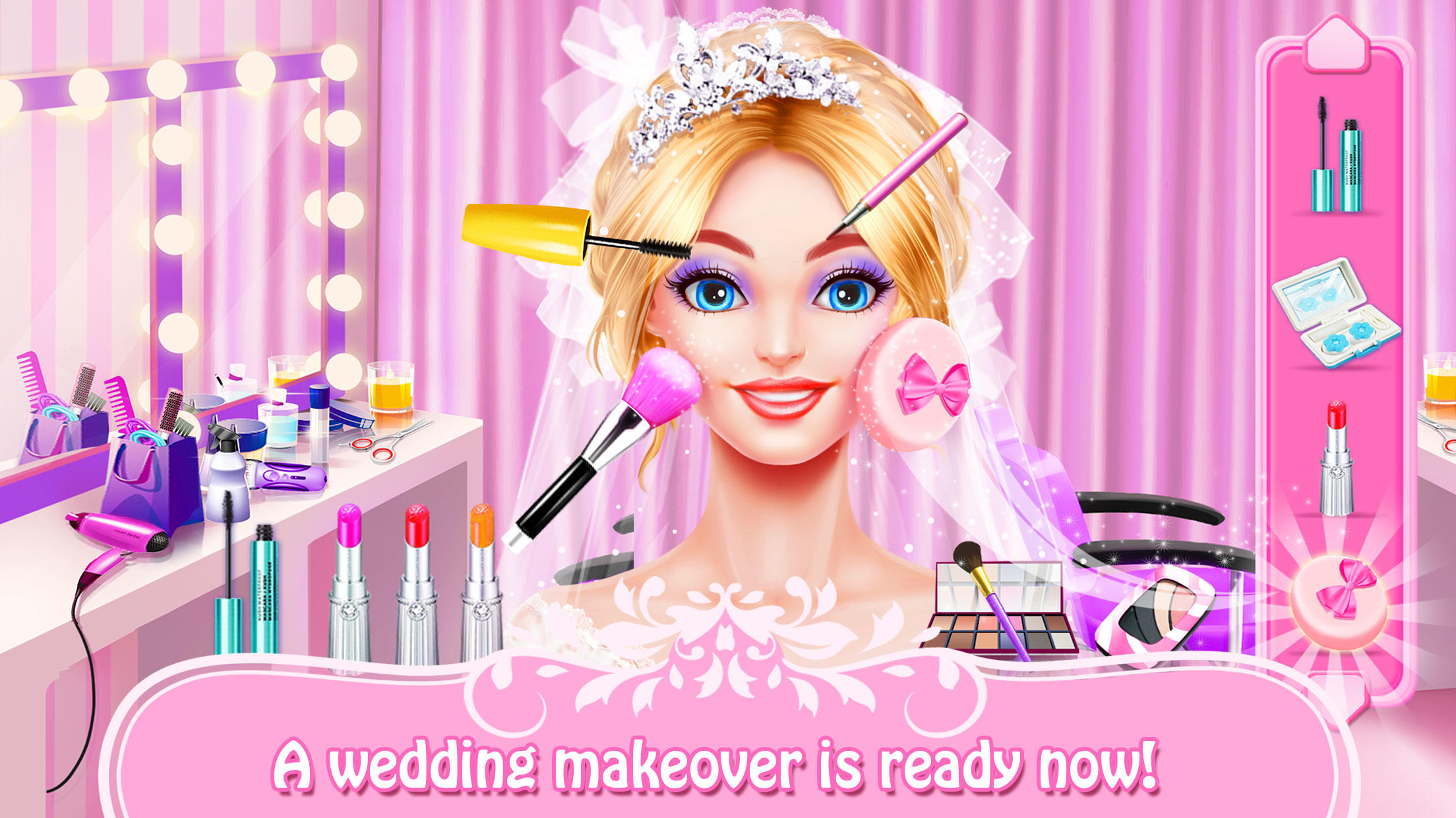 Makeup Games: Wedding Artist Game Screenshot