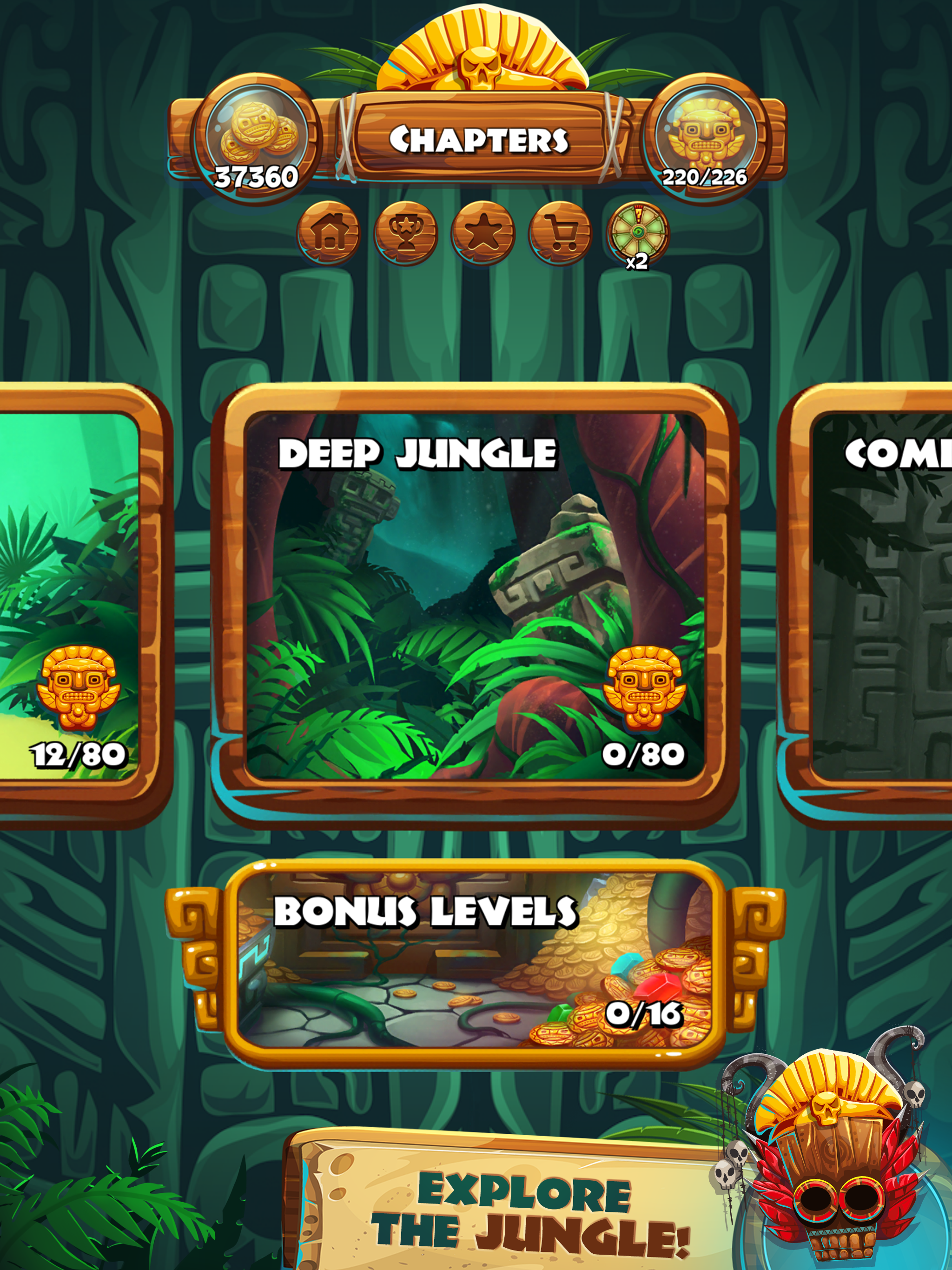 Jungle Mash Game Screenshot