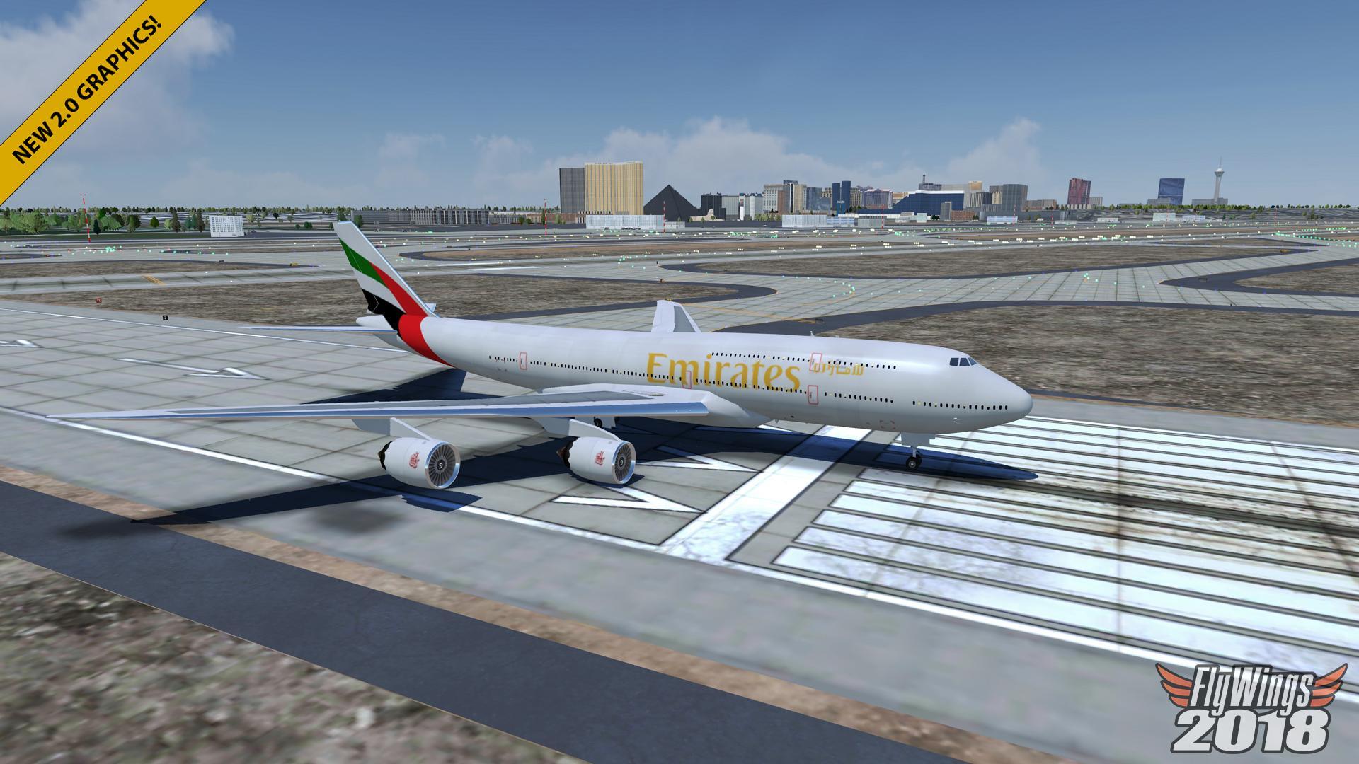 Screenshot of Flight Simulator 2018 FlyWings