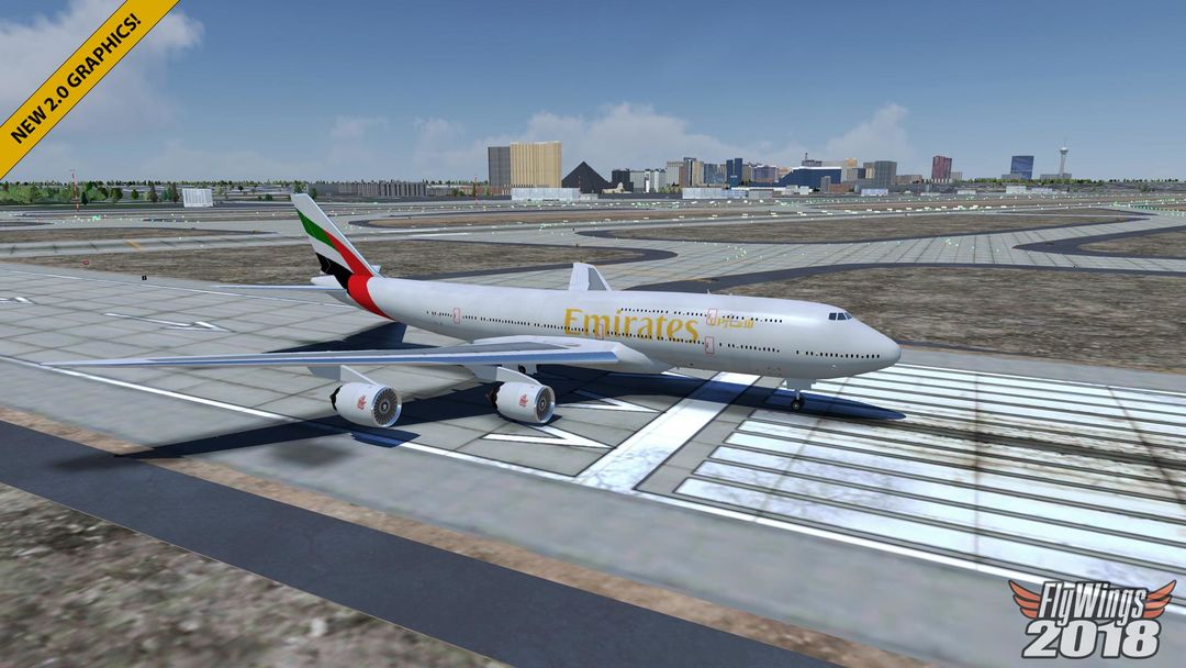 Screenshot of Flight Simulator 2018 FlyWings