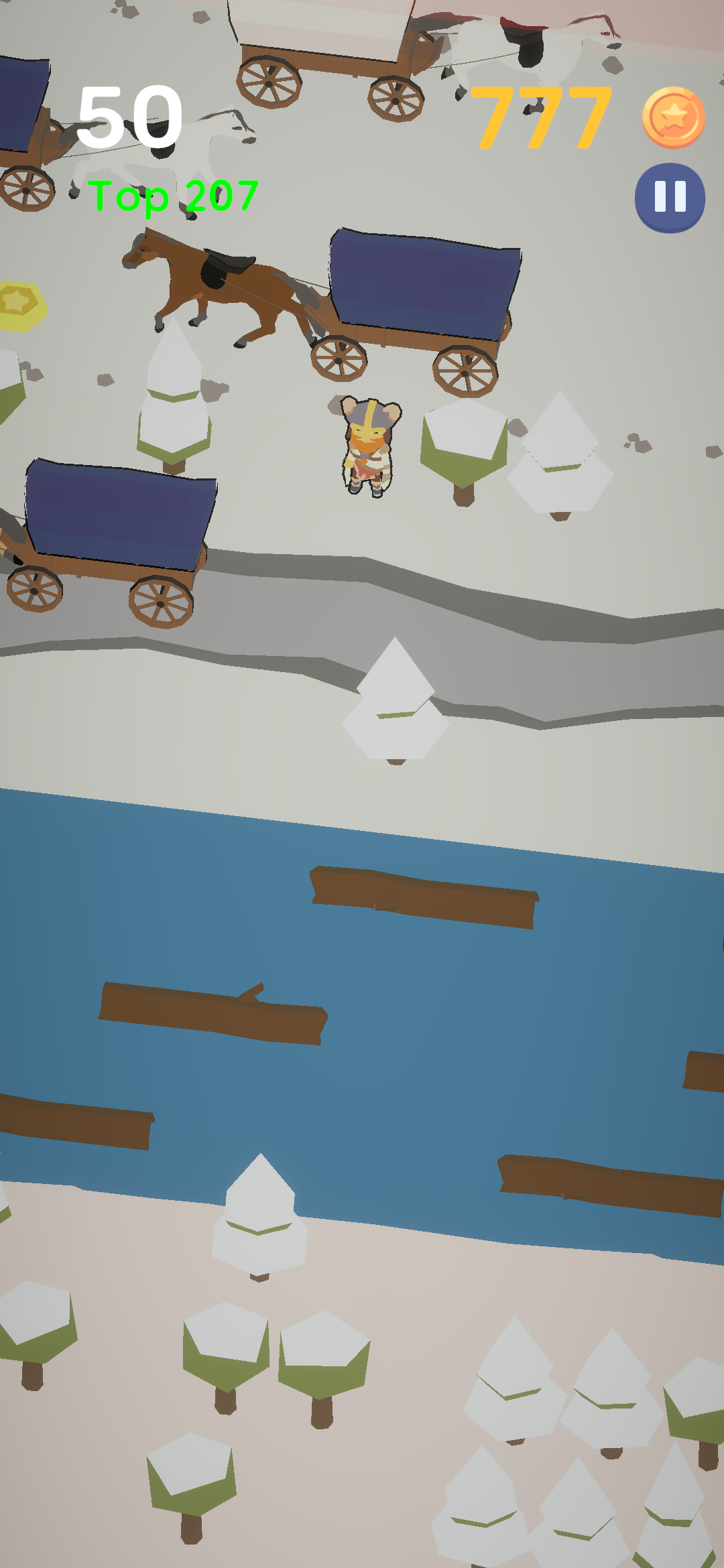 Screenshot 4 of Crazy Crossing: Cross the road 