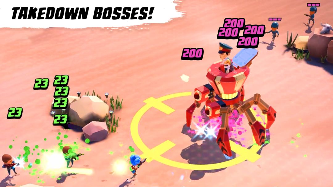 Screenshot of Boss Hunt Heroes
