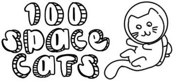 Banner of 100 Space Cats 