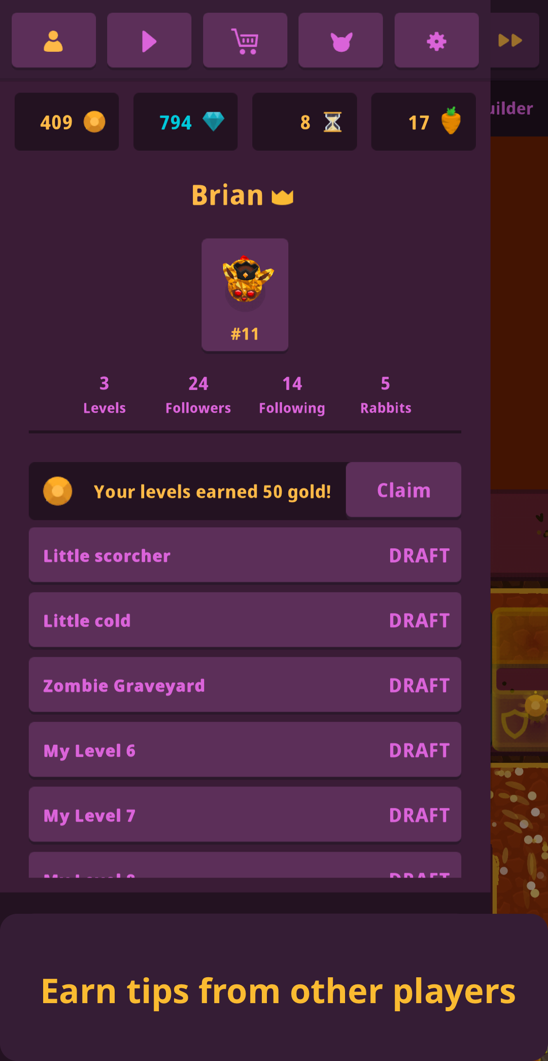 King Rabbit - Puzzle Game Screenshot