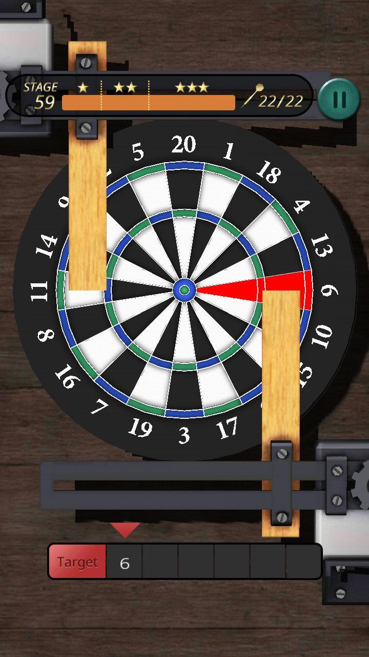 Cuplikan Layar Game Darts King