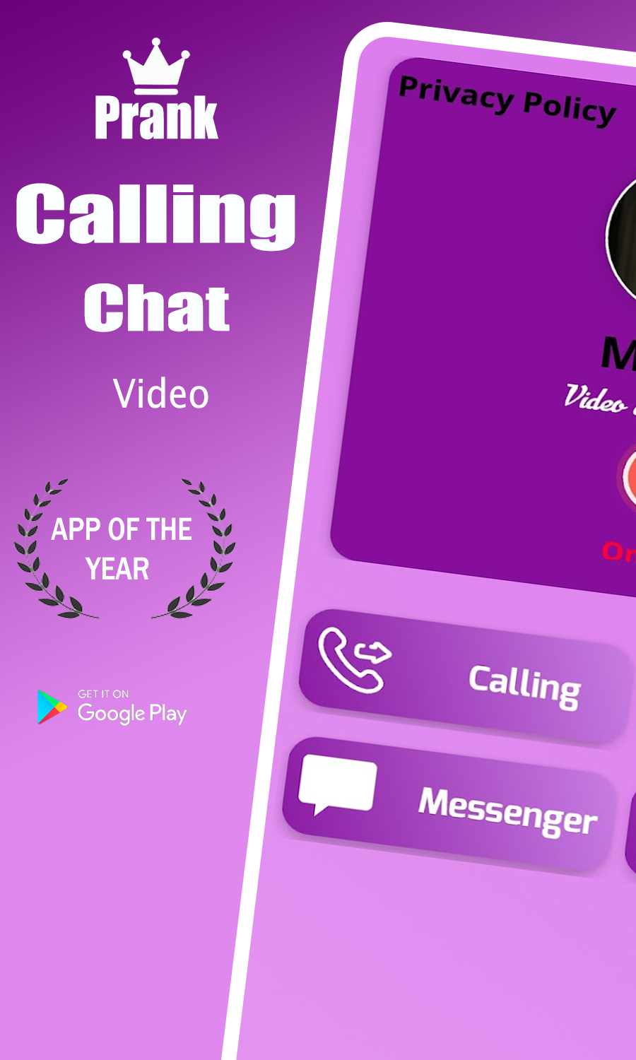 M3gan fake call Video & Chat Game Screenshot