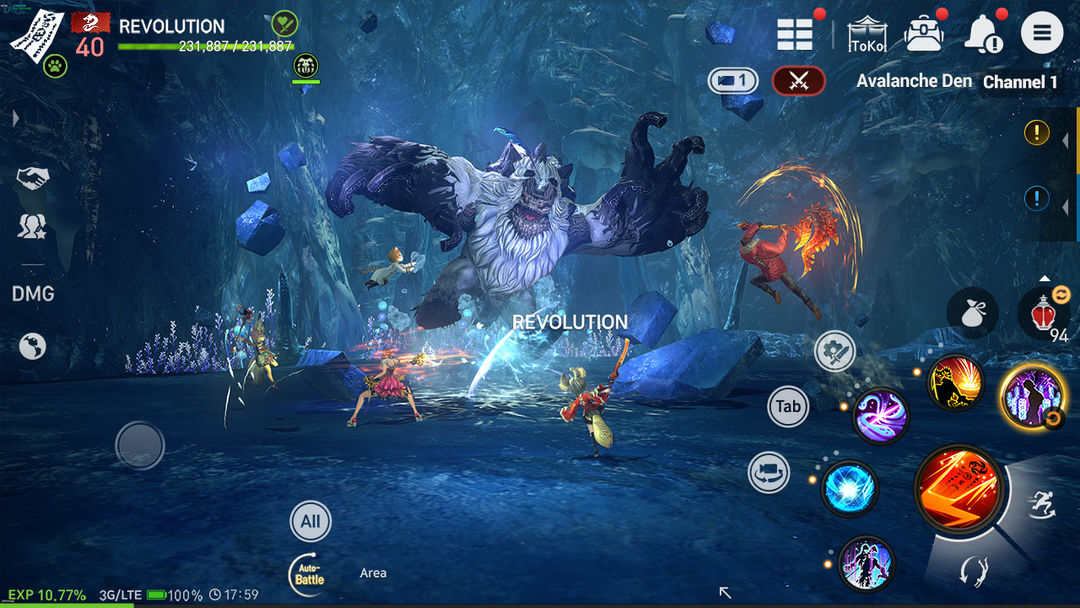 Blade&Soul Revolution screenshot game