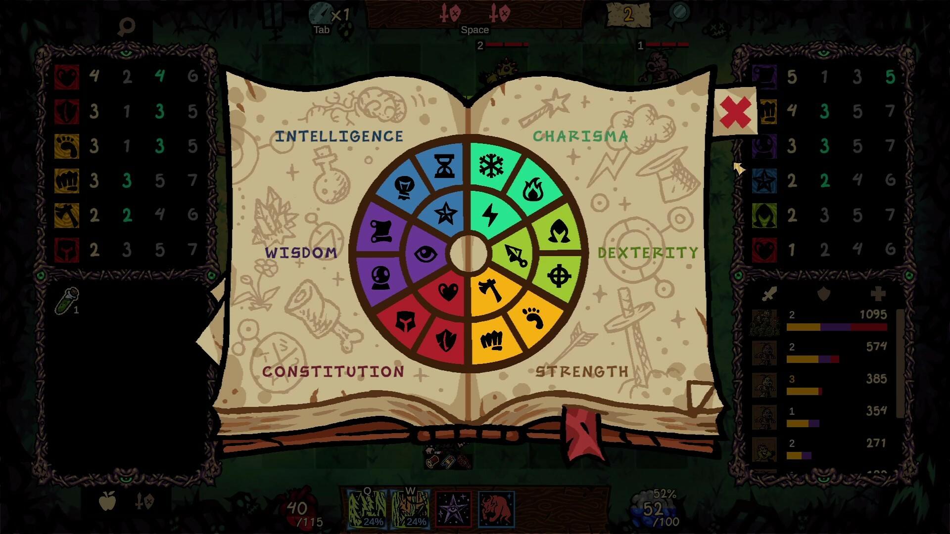 Underboard screenshot game