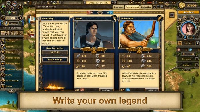 Screenshot of Grepolis - Divine Strategy MMO