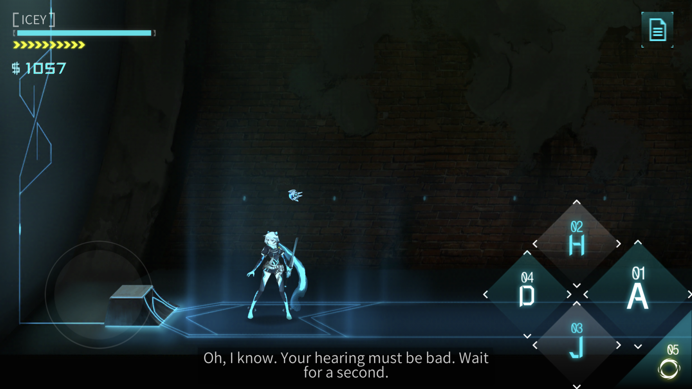 ICEY ภาพหน้าจอเกม