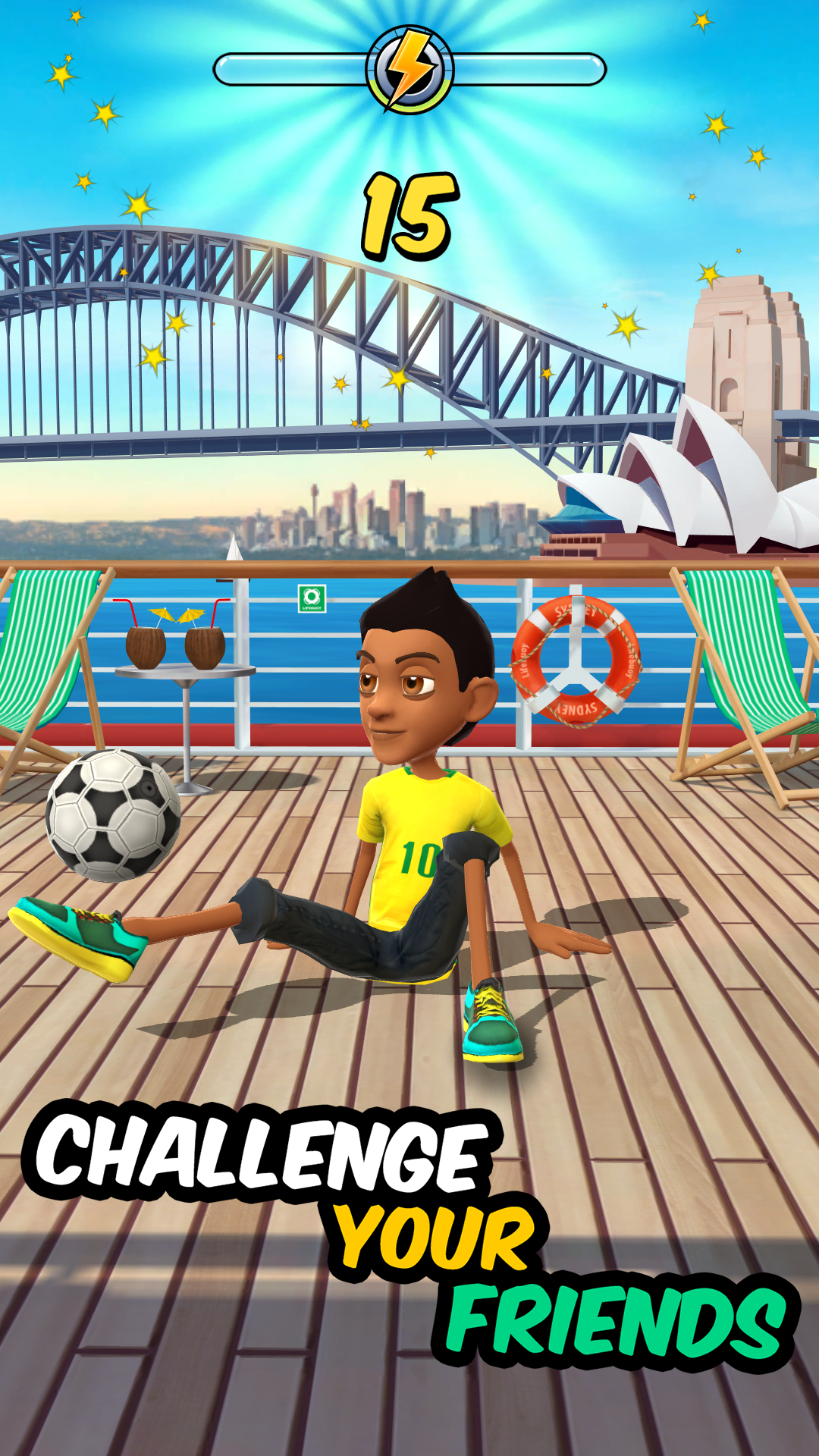Cuplikan Layar Game Kickerinho World