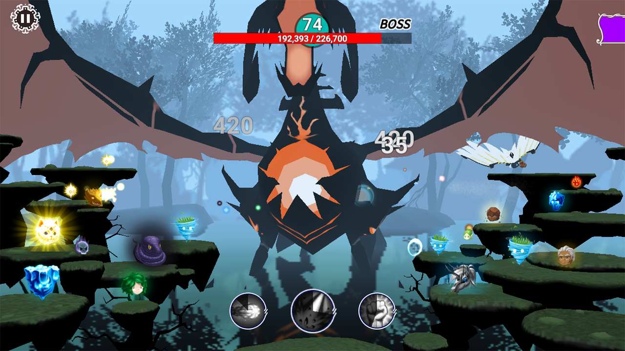 Screenshot 1 of 마녀의 숲 - 세계수 키우기 1.4.0