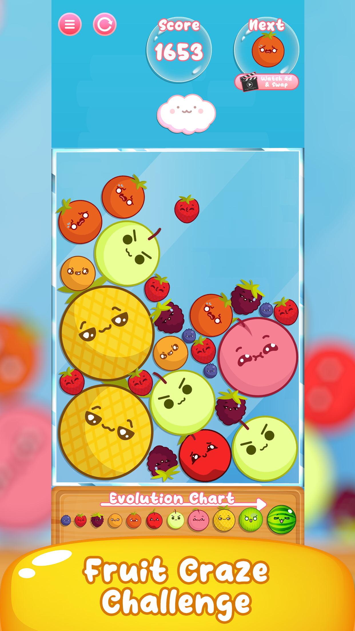 Fruit Fusion Watermelon Evo android iOSTapTap