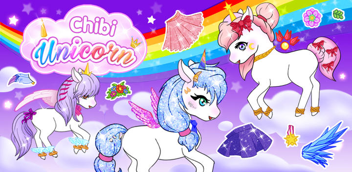 Banner of Chibi Unicorn Games for Girls 1.5