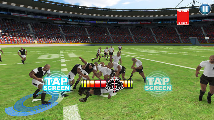 Screenshot of Jonah Lomu Rugby Challenge: Quick Match