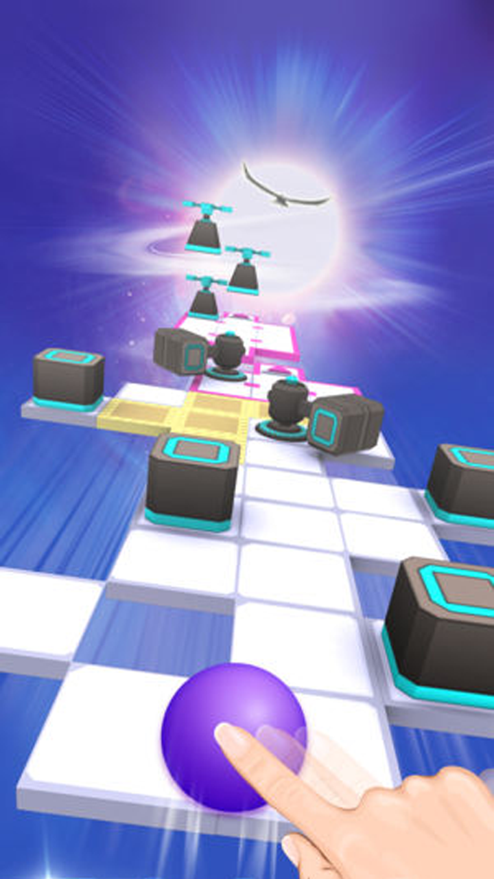 Screenshot of Rolling Sky Ball Game