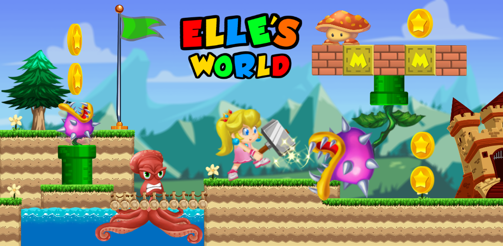 Banner of Super Elle's World- အခမဲ့ဂိမ်းများ ဂန္တဝင်အပြေး 1.0.4