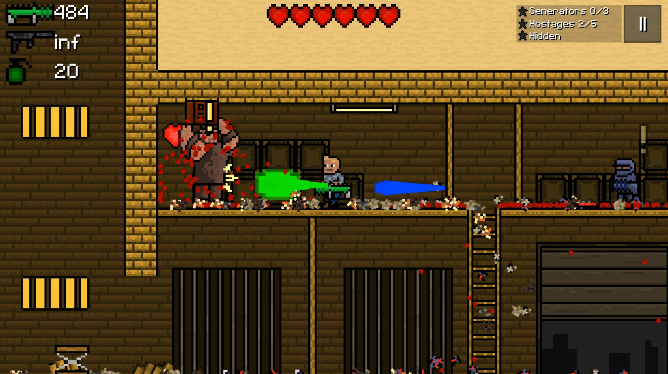 Pixel Force 2 Game Screenshot