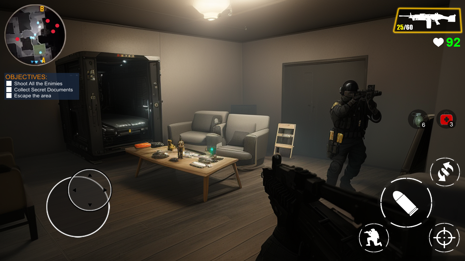 SWAT Games Elite Team Offline Game Screenshot