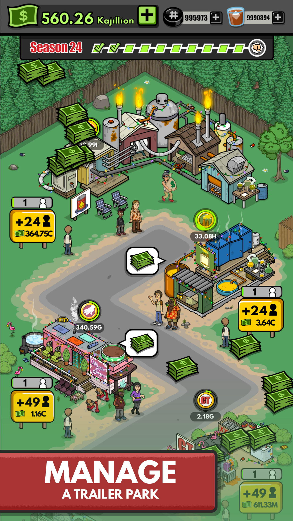 Trailer Park Boys:Greasy Money Game Screenshot