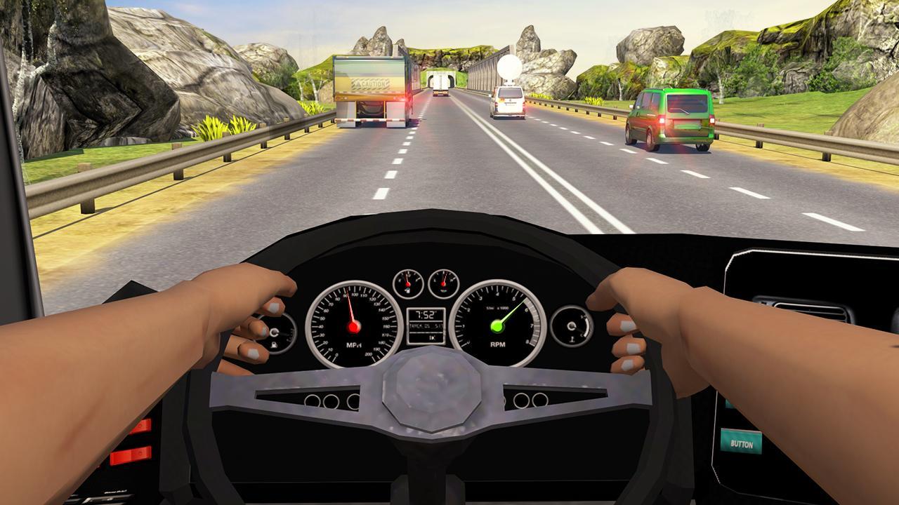 Racing in Bus ゲームのスクリーンショット