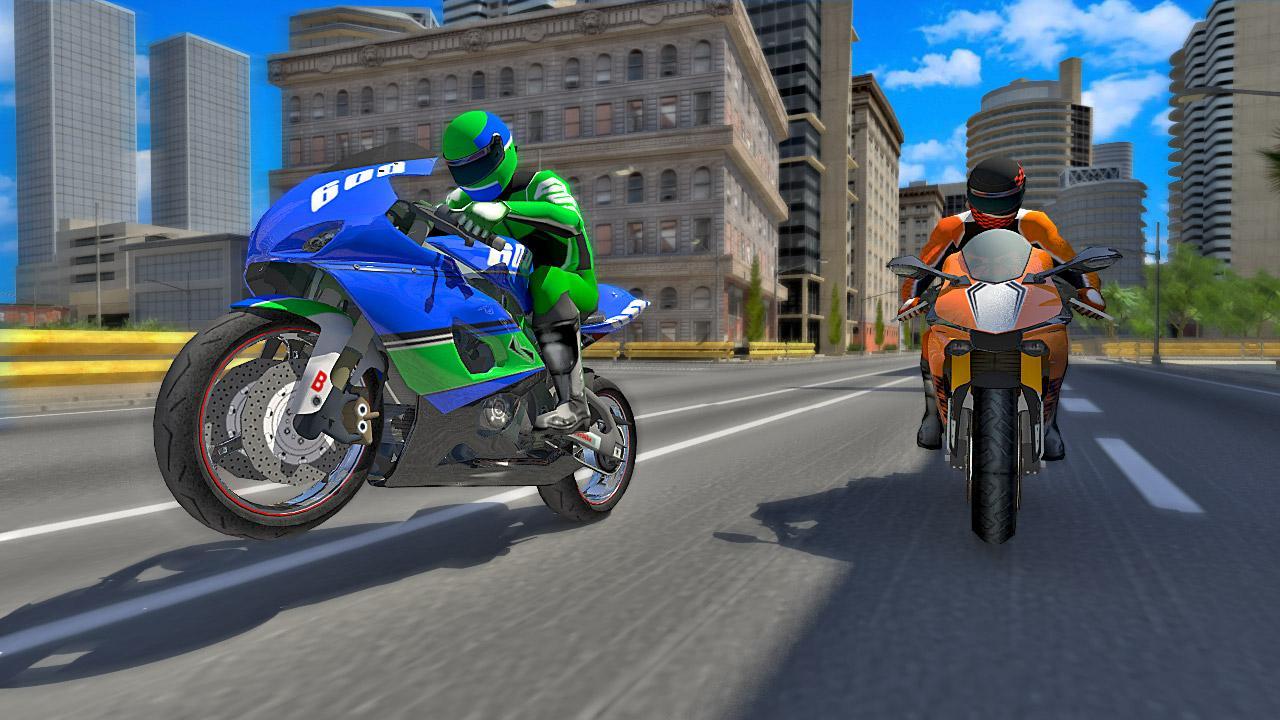 Screenshot 1 of Faites glisser la moto des coureurs de vélo 
