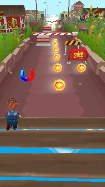 Chucky Rush Game Screenshot