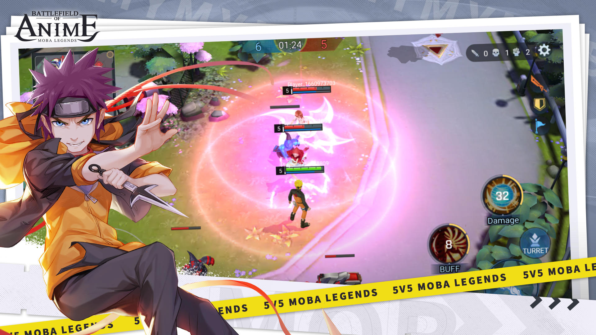 Battlefield of Anime screenshot game
