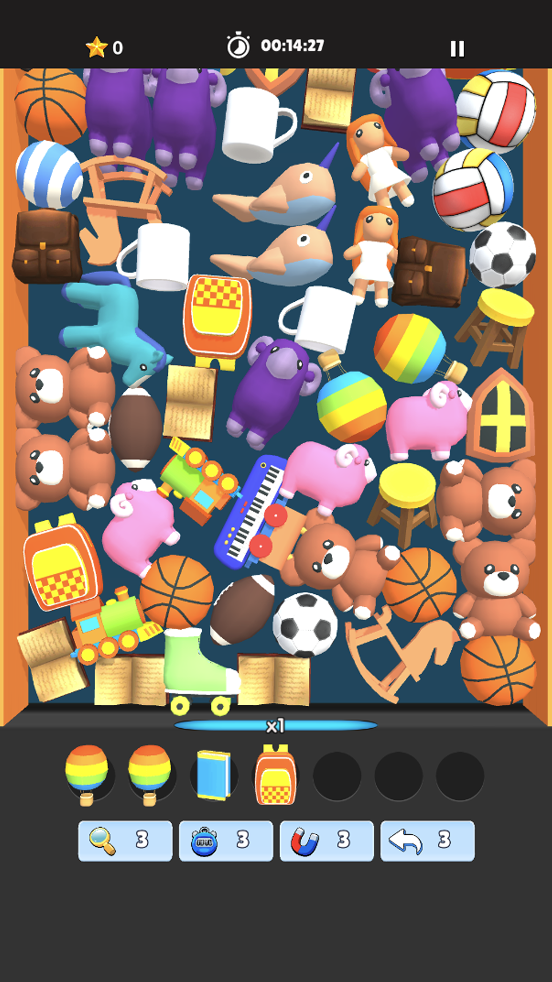 Falling Goods Match Game Screenshot