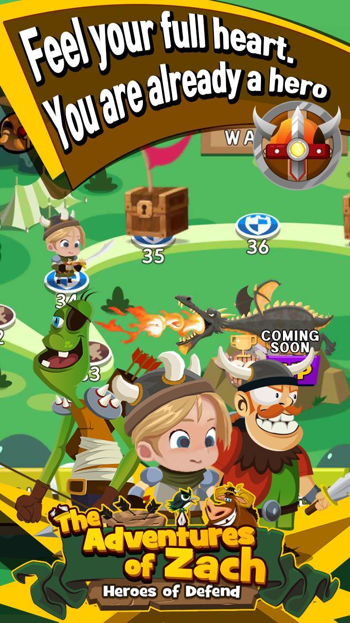 Cuplikan Layar Game Adventure Of Zach - Heroes Of 