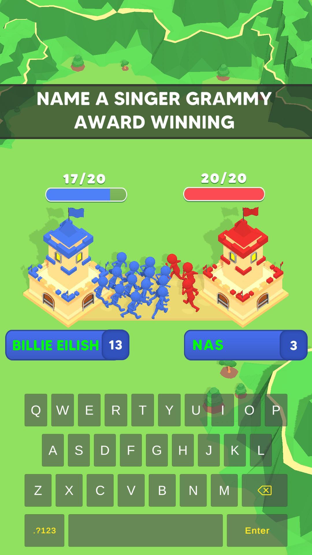 Trivia Defence Game Screenshot