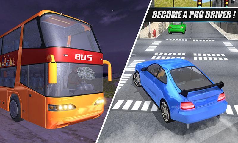 Driving School Simulator 2016 게임 스크린 샷