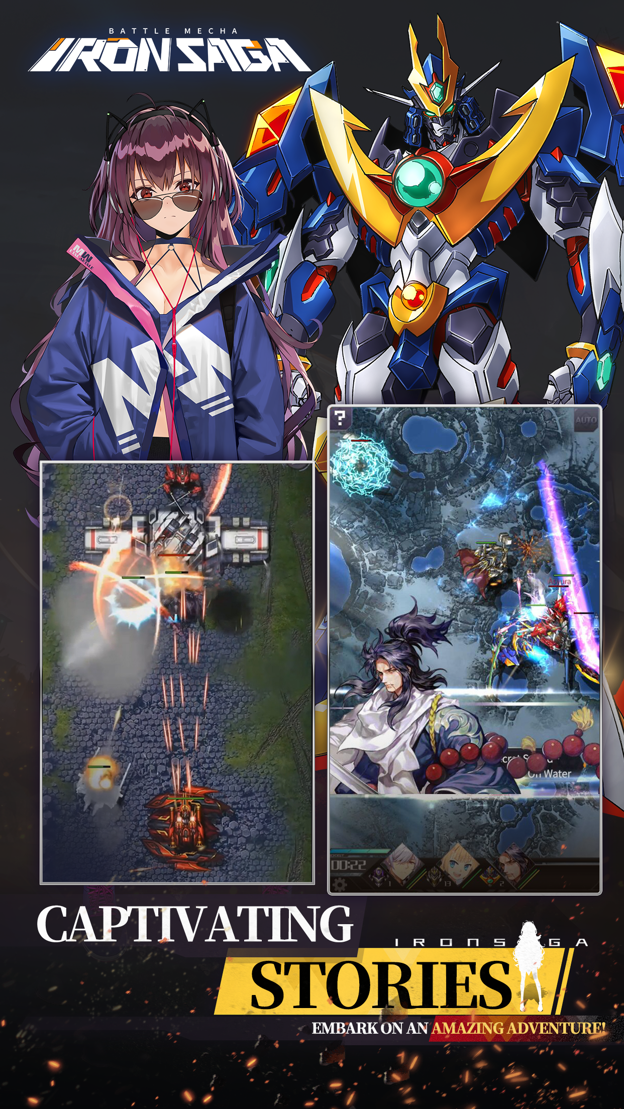 Iron Saga – Epic Robot Battler Game Screenshot