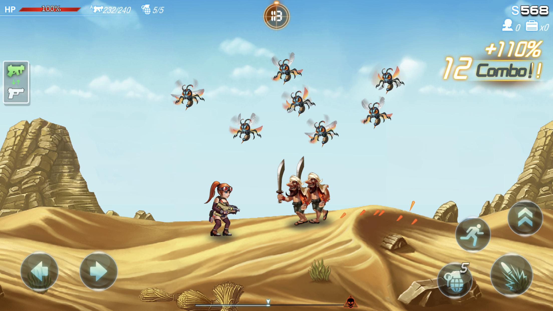 Screenshot of Mission: Royal Hawk