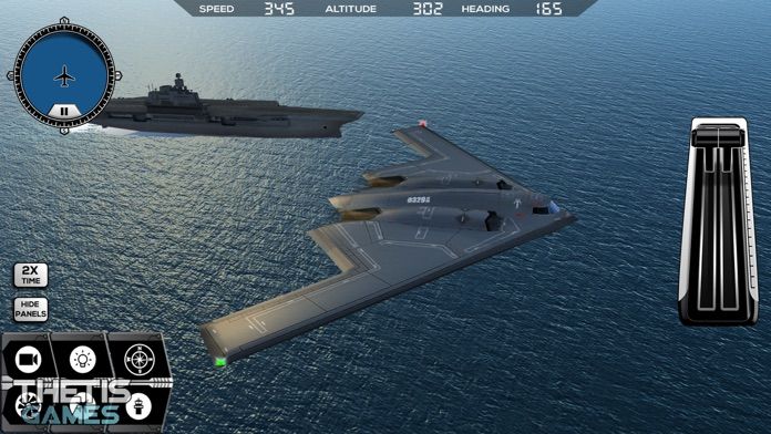 Flight Simulator FlyWings 2017 ภาพหน้าจอเกม