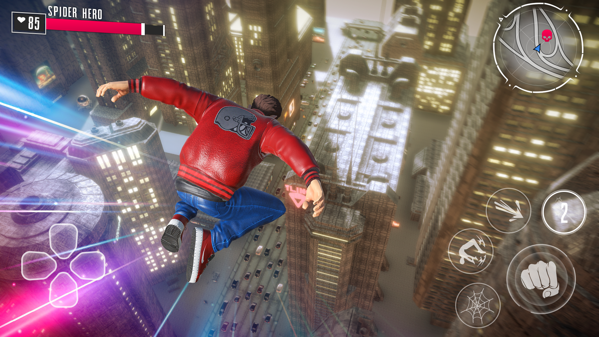 Screenshot 2 of Spider Fighting: Hero City 