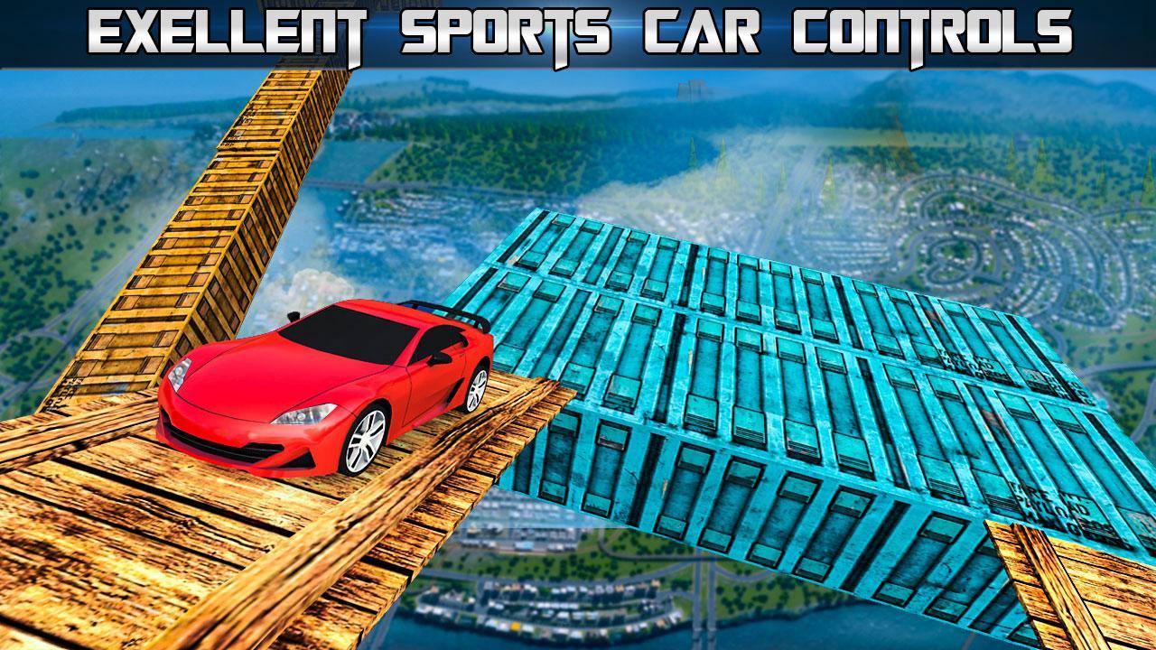 Impossible Car Stunts Game Screenshot