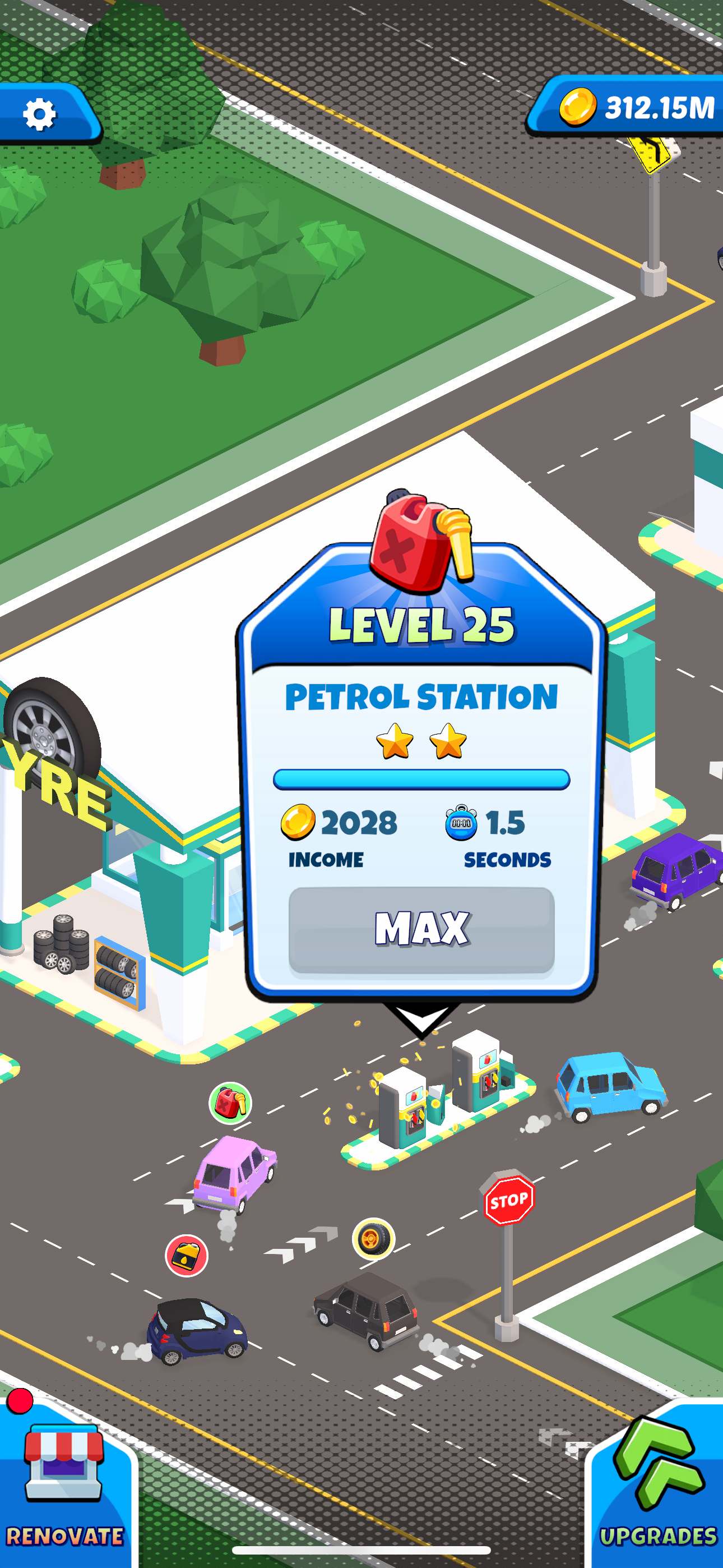 Gas Station Empire Game Screenshot
