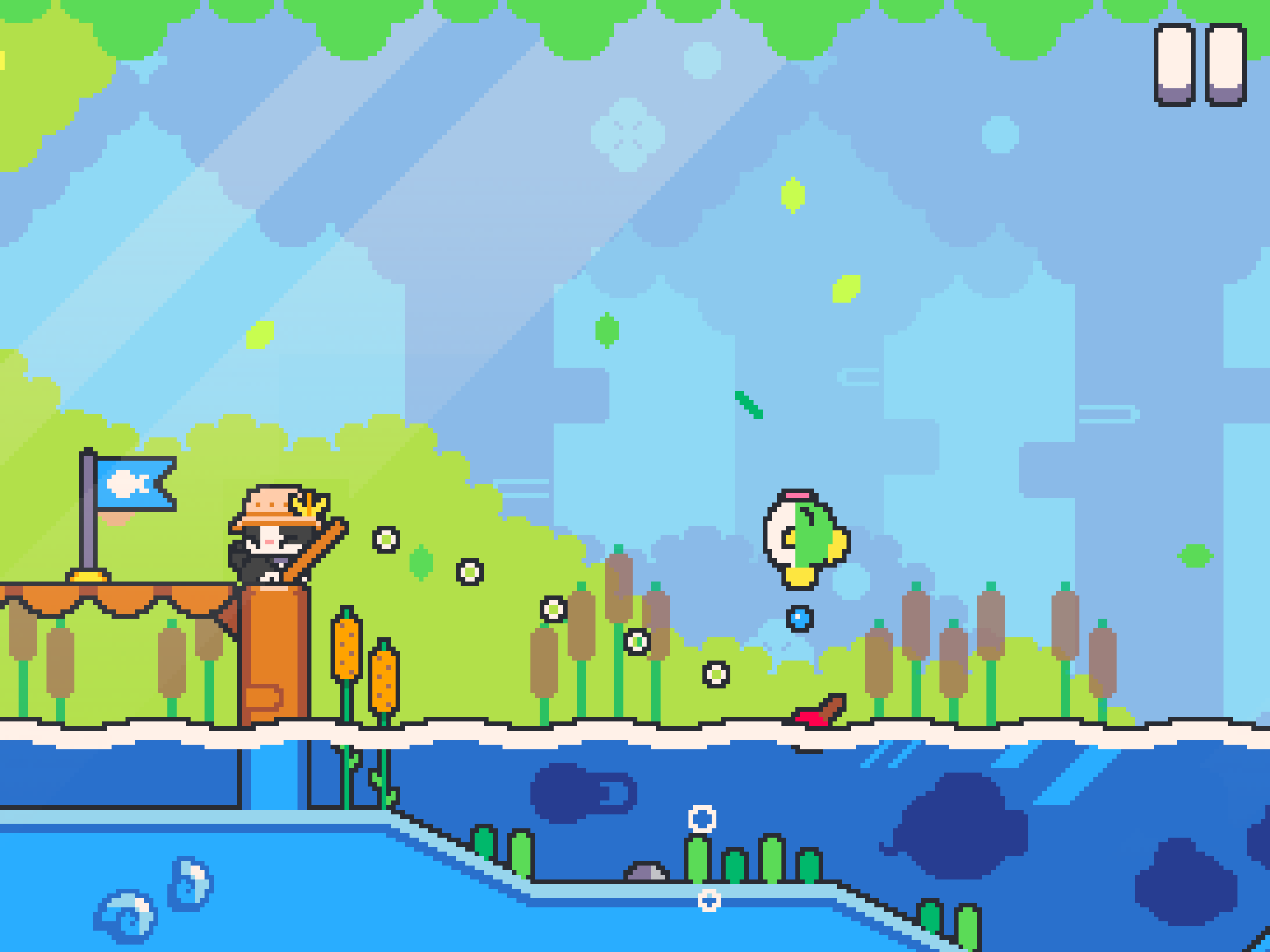 Super Cat Tales: PAWS Game Screenshot