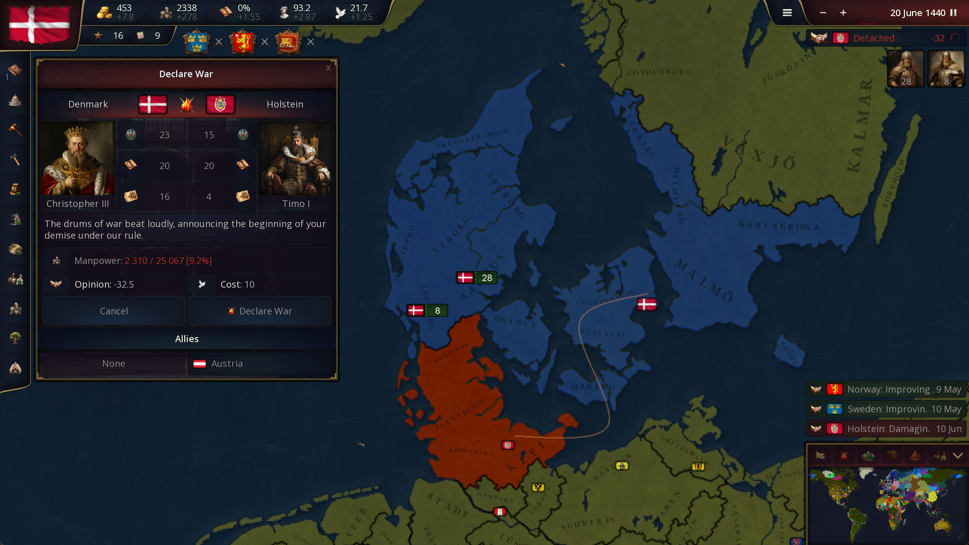 Age of History 3 Game Screenshot