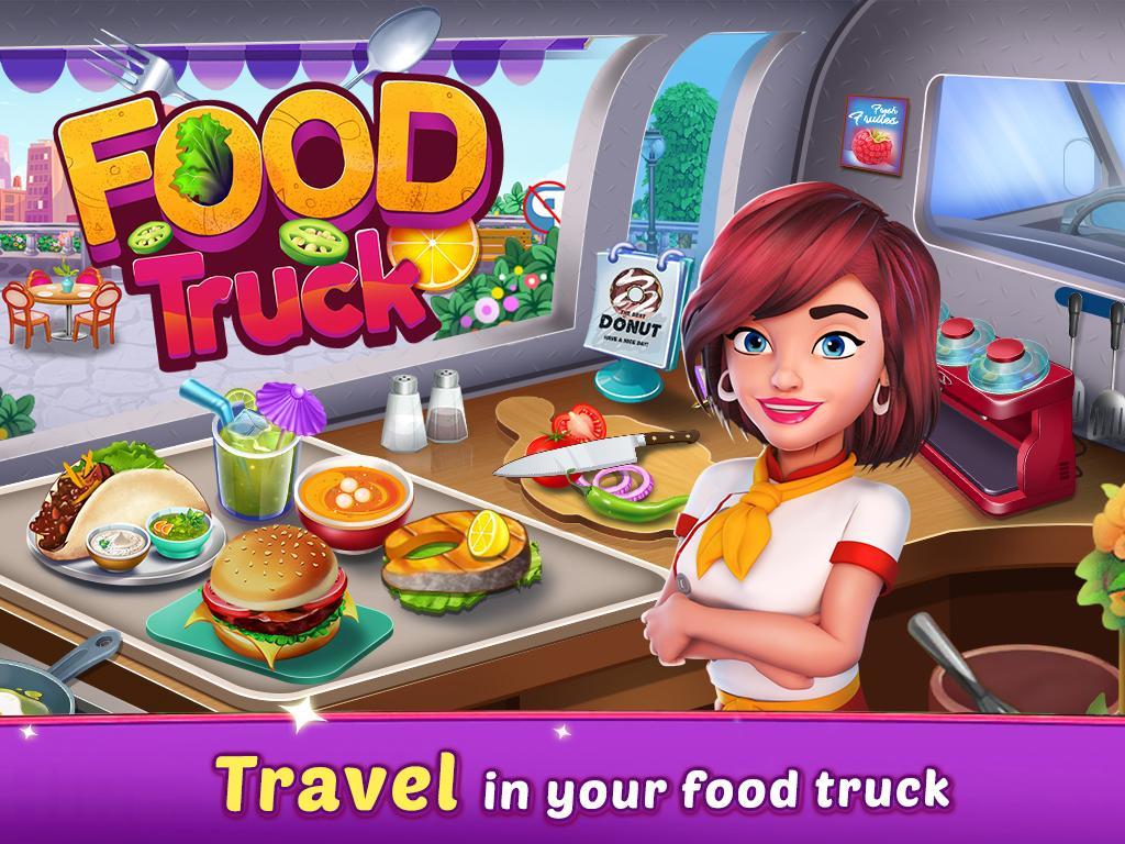 Food Truck : Restaurant Kitchen Chef Cooking Game 게임 스크린 샷
