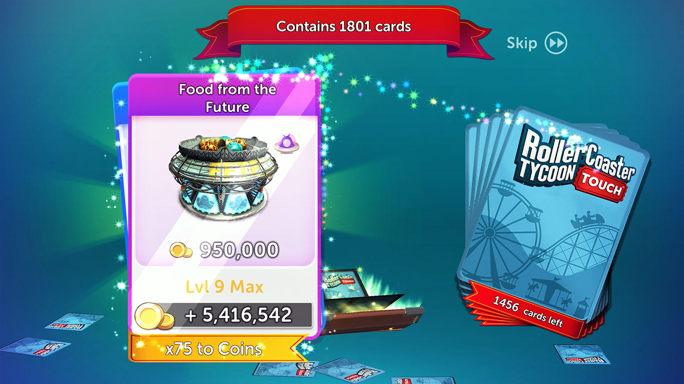 RollerCoaster Tycoon NETFLIX Game Screenshot