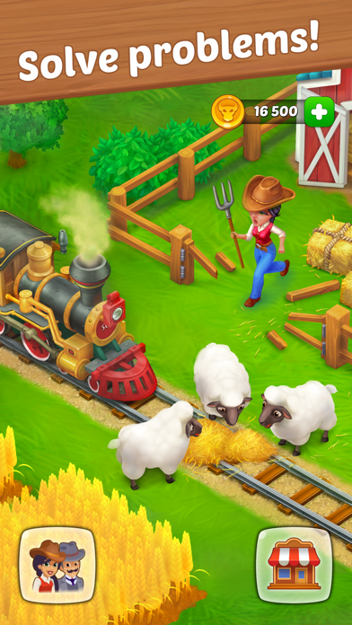Screenshot of Wild West: New Frontier. Farm