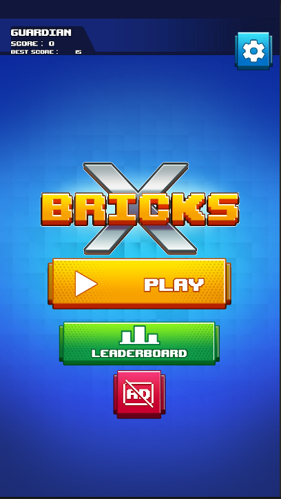 Cuplikan Layar Game XBricks