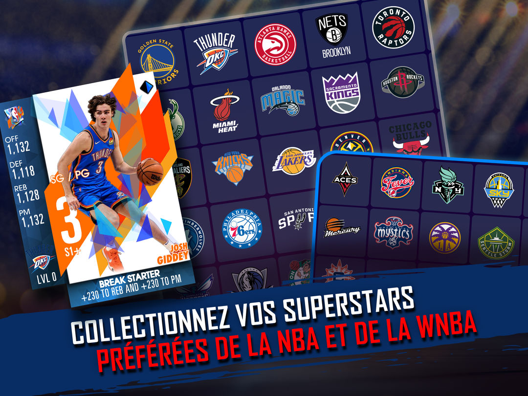 NBA SuperCard jeu de basket screenshot game