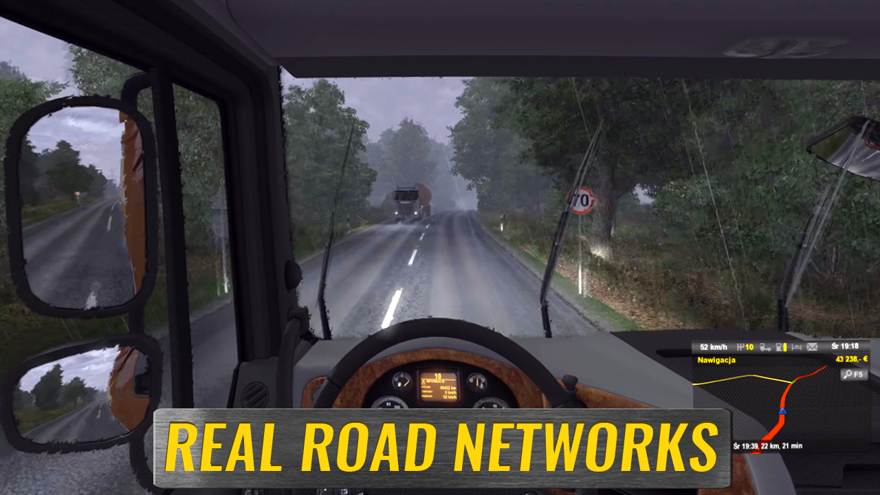 Europe Truck Simulator 2 Game Screenshot