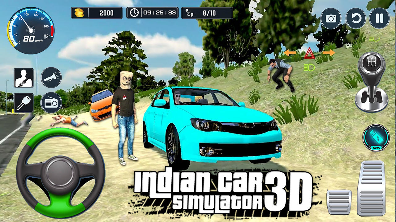 Indian Car Simulator 3d android iOS apk download for free-TapTap