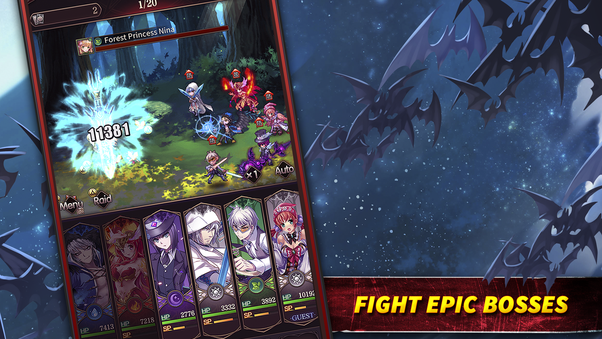 Bloodline: Last Royal Vampire Game Screenshot